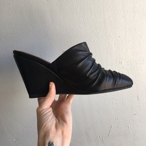 Jeffrey Campbell Black Mules